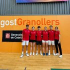 Equipo de la UVa en Granollers.