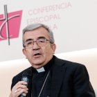 El presidente de la CEE y arzobispo de Valladolid, Mons Luis Argüello.