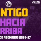 Lema de la campaña de abonados del UEMC Baloncesto Valladolid 2026-2027.