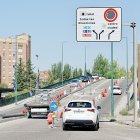 Viaducto de Daniel del Olmo en la actualidad con obras