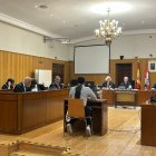 El juicio contra cuatro acusados de explotación sexual ha quedado visto para sentencia en la Audiencia de Valladolid. En la imagen, la principal acusada de espaldas.