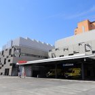 Entrada de Urgencias en el Hospital Clínico de Valladolid