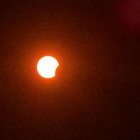 Comienzo del eclipse total de sol