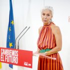 La secretaria de Vivienda del PSOE de Castilla y León, Ana Casado, analiza la situación de las políticas de vivienda de la Comunidad.
