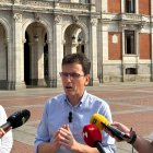 El portavoz del PSOE en el Ayuntamiento, Pedro Herrero