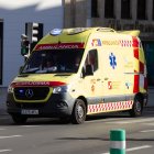 Ambulancia de Emergencias en Valladolid.