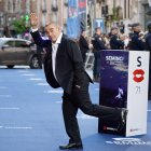 Eduard Fernández en la alfombra de la SEMINCI