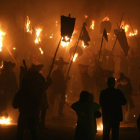 Procesión de El Vítor, declarada de Interés Turístico Nacional, en la localidad vallisoletana de Mayorga.-El Mundo