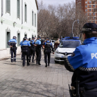 La policía trata de desalojar el centro social La Molinera de Valladolid. -PHOTOGENIC