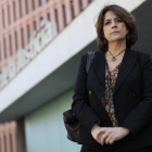 Dolores Delgado, fiscal experta en terrorismo yihadista, en la Ciutat de la Justícia.-FERRAN NADEU