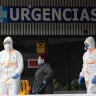 Hospital Clínico de Valladolid durante la crisis del coronavirus.- JUAN MIGUEL LOSTAU