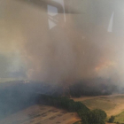 Imagen del incendio.-ICAL