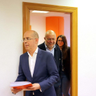 El candidato a la alcaldía de Cs, Martín Fernández Antolín y Francisco Igea.-ICAL