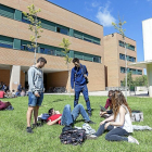 Estudiantes en las instalaciones del Campus Universitario de la UVa.