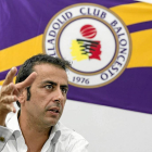 El presidente del CB Valladolid Sunill Bhardwaj en una imagen de archivo en las oficinas del club.-Miguel Ángel Santos