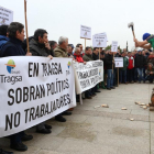 Los trabajadores del Grupo Tragsa secundan una nueva jornada de huelga y protestan frente a las Cortes de Castilla y León-Ical