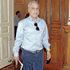 Jesús Presencio a su salida de la comisión de Medio Ambiente.-José C. Castillo