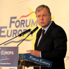 Silván durante su intervención en el Fórum Europa.-ICAL
