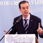 Germán Barrios, presidente del CES.-MARIO TEJEDOR