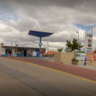 Imagen de la gasolinera donde se produjo el robo de la 'banda del BMW' en Tordesillas. - EM