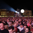 Público en el concierto de Marta Sánchez en la plaza Mayor. - PHOTOGENIC