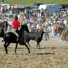 Asistentes a un encierro tradicional de Olmedo.-E.M.