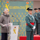 El ministro Fernando Grande-Marlaska, en su intervención en Vitoria.-E. P.