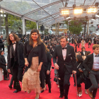 Óscar Puente y Ana Redondo en Cannes.  E.M.