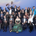 Imagen de los premiados en la gala de los Goya. EUROPA PRESS