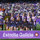 Primer partido femenino de la historia en el estadio Zorrilla. / J. M. LOSTAU