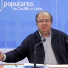 Juan Vicente Herrera, durante la valoración de los resultados de las generales.-J.M. Lostau