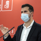 El secretario general del PSOE en Castilla y León, Luis Tudanca./ ICAL