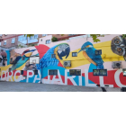Imagen de uno de los murales que Pajarillos Educa inaugurará este lunes.  E. M.