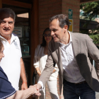 Conrado Íscar visita los centros residenciales Doctor Villacián y Cardenal Marcelo en el Día de las Personas de Edad. E. M.