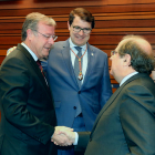 Antonio Silván, Alfonso Ferndández Mañueco y Juan VicenteHerrera.-ICAL
