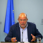 Francisco Igea, vicepresidente y portavoz de la Junta, tras el Consejo de Gobierno.-ICAL