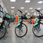 Inauguración de las nuevas instalaciones del sistema de bicicleta pública BIKI, imagen de archivo.- E.M.