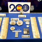 Material incautado por la Policía Nacional a dos personas detenidas en la desarticulación de dos puntos de venta de heroína en los barrios de la Circular y XXV Años de Paz. ICAL