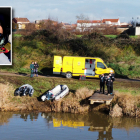 Encuentran en el Duero el cadáver del piloto del ultraligero siniestrado en Villamarciel.- E. M.