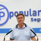 El secretario autonómico del PP de Castilla y León, Francisco Vázquez, analiza la actualidad política.-DIEGO DE MIGUEL / ICAL