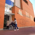 Acceso al Centro de salud de la Pilarica.