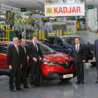 El presidente del Gobierno, Mariano Rajoy, visita la factoría de Renault en Palencia-J.M.Lostau