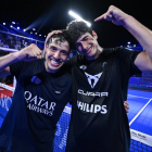 Coello y Tapia celebran su triunfo en Abu Dhabi. / WPT