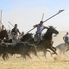 Uno de los encierros de las fiestas en honor a Nuestra Señora del Rosario de Mojados.-EL MUNDO