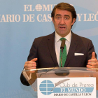 Juan Carlos Suárez-Quiñones, en un momento de su intervención durante la clausura del Club de Prensa.-Pablo Requejo