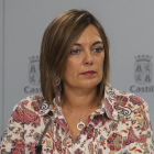Milagros Marcos, consejera de Agricultura y Ganadería y portavoz de la Junta de Castilla y León-R. Valtero / ICAL