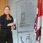 La vicepresidenta y portavoz de la Junta de Castilla y León, Rosa Valdeón, comparece en rueda de prensa posterior al Consejo de Gobierno-ICAL