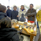 Pilar del Olmo, Junto a la candidata número uno del PP al Congreso por Valladolid, Isabel García Tejerina.-ICAL