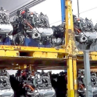 Parte de los motores Renault  robados en Valladolid y recuperados en una nave de Borox (Toledo)-EL MUNDO