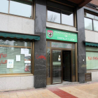 Pintadas en la sede de la Federación regional de Caza en Valladolid-Ical